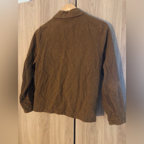 Serendipity Organics Corduroy Blazer Jacket in Chestnut Brown - Picture 2 of 4